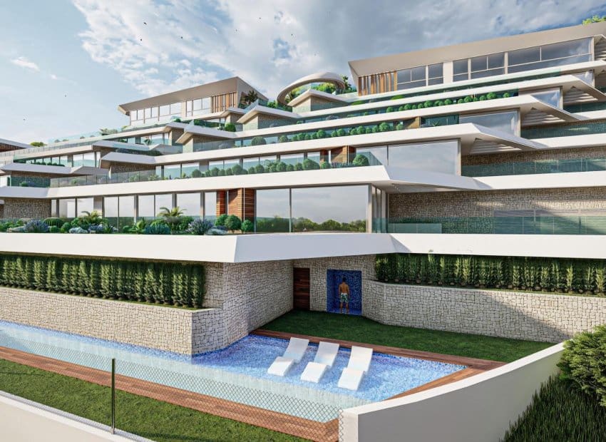 3 chambre Appartement à vendre à Calpe / Calp avec piscine - 1 200 000 € (Ref: 9211293)