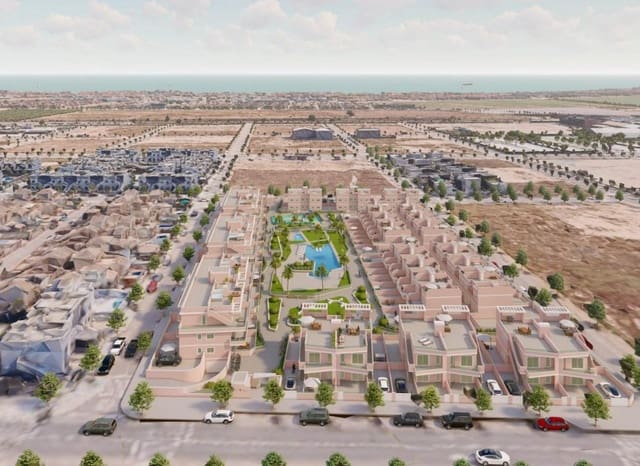 3 chambre Appartement à vendre à Pilar de la Horadada ciudad, Pilar de la Horadada avec piscine - 289 900 € (Ref: 9211456)