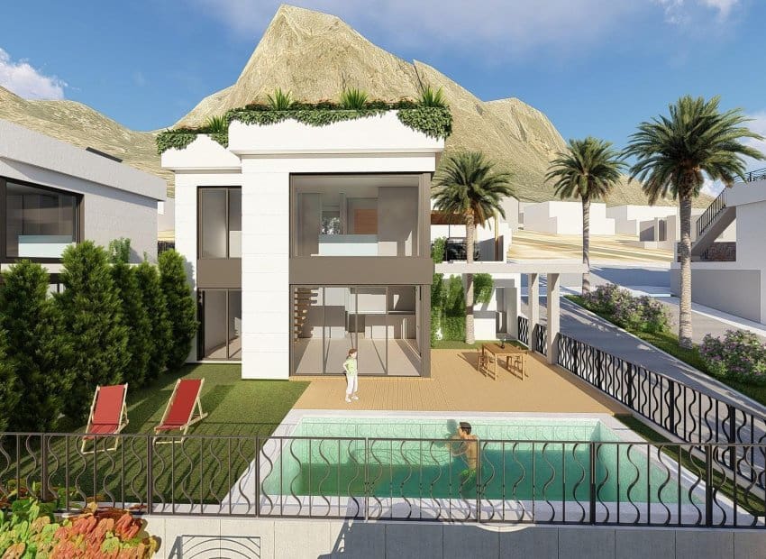 3 bedroom Villa for sale in Polop with pool - € 625,000 (Ref: 9211461)