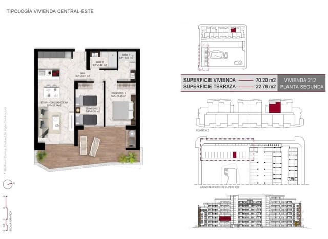 2 Zimmer Apartment zu verkaufen in San Miguel de Salinas mit Pool - 219.000 € (Ref: 9211466)