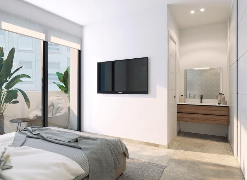 2 Zimmer Apartment zu verkaufen in Torrevieja mit Pool - 265.000 € (Ref: 9245761)