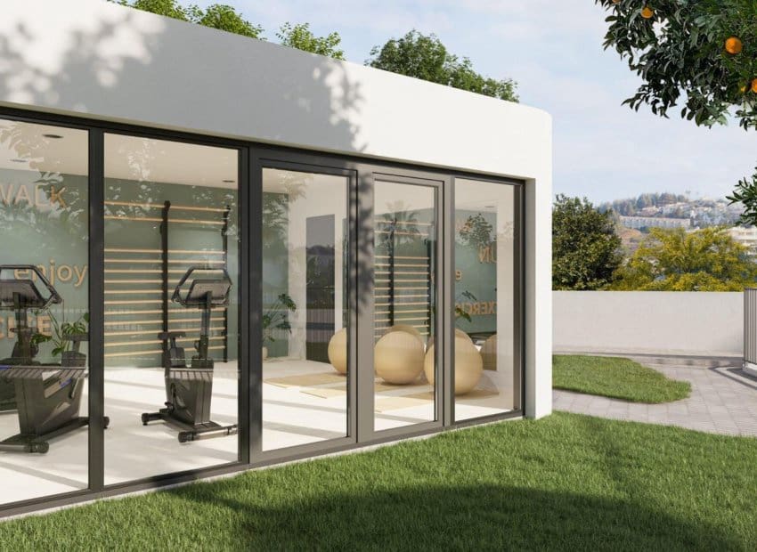 2 soveværelse Lejlighed til salg i Mijas med swimmingpool - € 425.300 (Ref: 9267619)