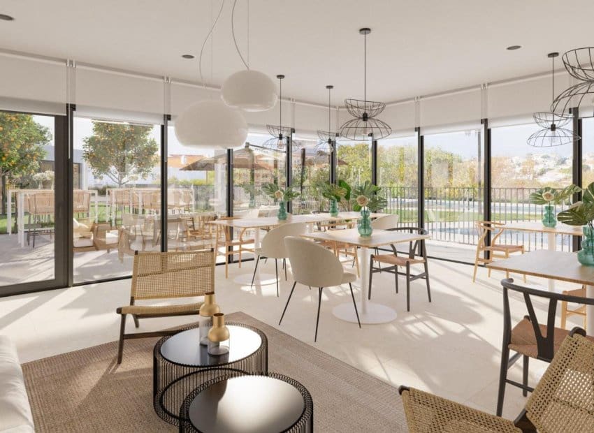 2 soveværelse Lejlighed til salg i Mijas med swimmingpool - € 425.300 (Ref: 9267619)