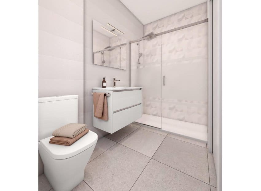 3 soveværelse Lejlighed til salg i La Manga del Mar Menor med swimmingpool - € 510.000 (Ref: 9296111)