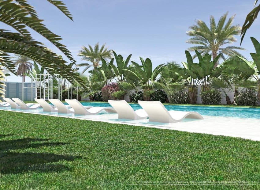 2 camera da letto Bungalow in vendita in Torre de la Horadada con piscina - 375.000 € (Rif: 9325559)