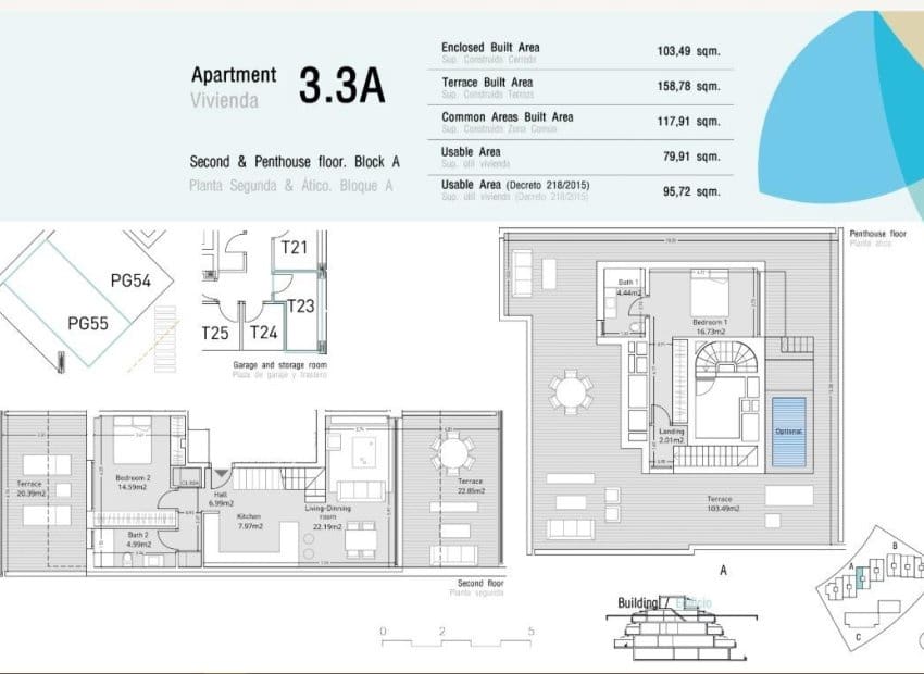 2 camera da letto Appartamento in vendita in Bahia Dorada con piscina - 570.000 € (Rif: 9350103)