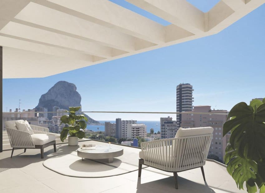 3 Zimmer Apartment zu verkaufen in Calpe / Calp mit Pool - 600.000 € (Ref: 9363256)