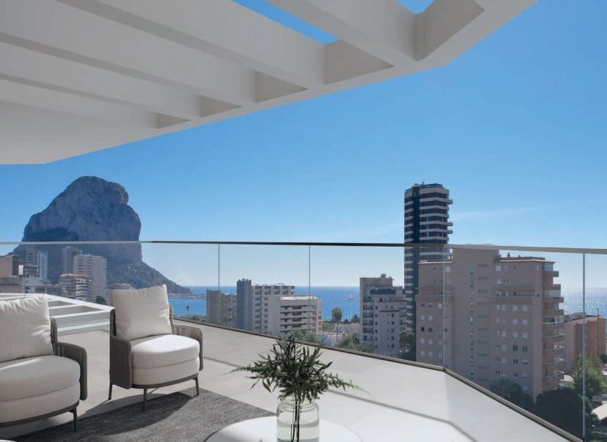 3 Zimmer Apartment zu verkaufen in Calpe / Calp mit Pool - 600.000 € (Ref: 9363256)