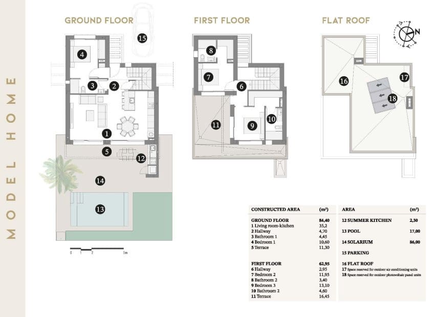 3 sypialnia Willa na sprzedaż w Santiago de la Ribera z basenem - 585 000 € (Ref: 9379553)