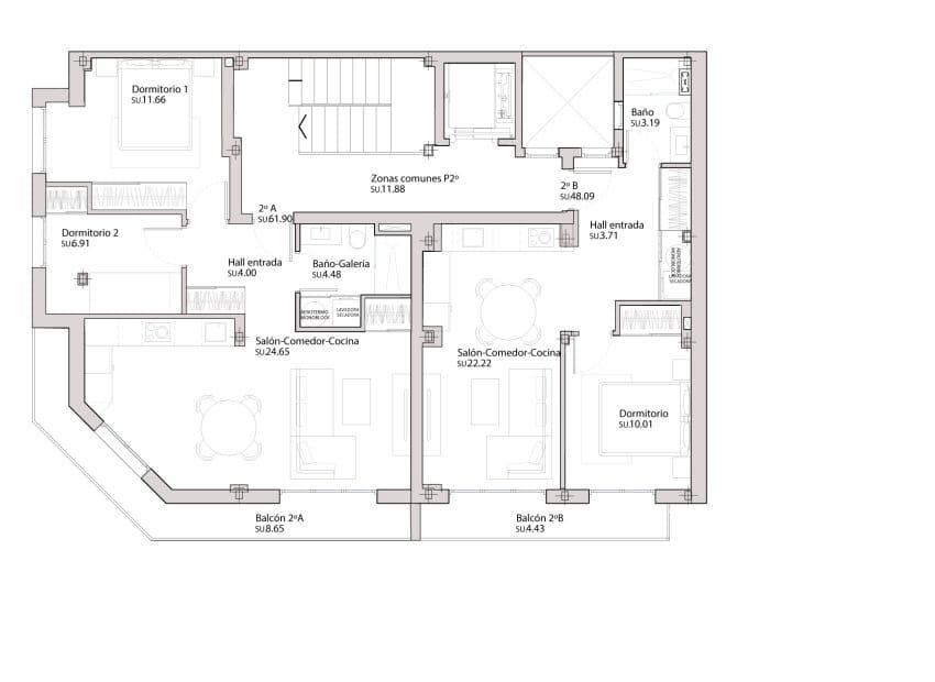 Apartamento de 2 habitaciones en Guardamar del Segura en venta con piscina - 275.000 € (Ref: 9379970)