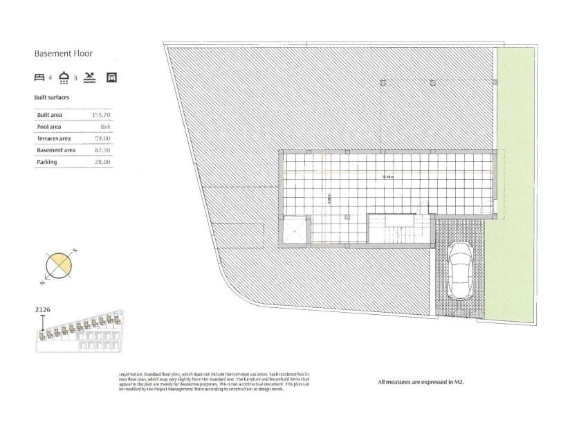 4 soveværelse Villa til salg i Algorfa med swimmingpool - € 659.000 (Ref: 9408188)