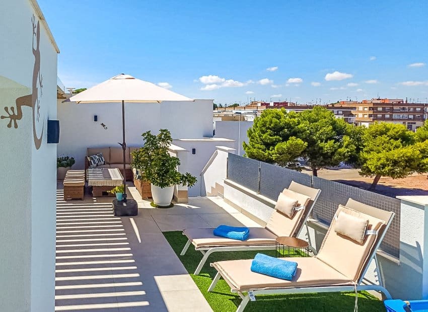 3 quarto Penthouse para venda em San Pedro del Pinatar com piscina - 355 000 € (Ref: 9409848)