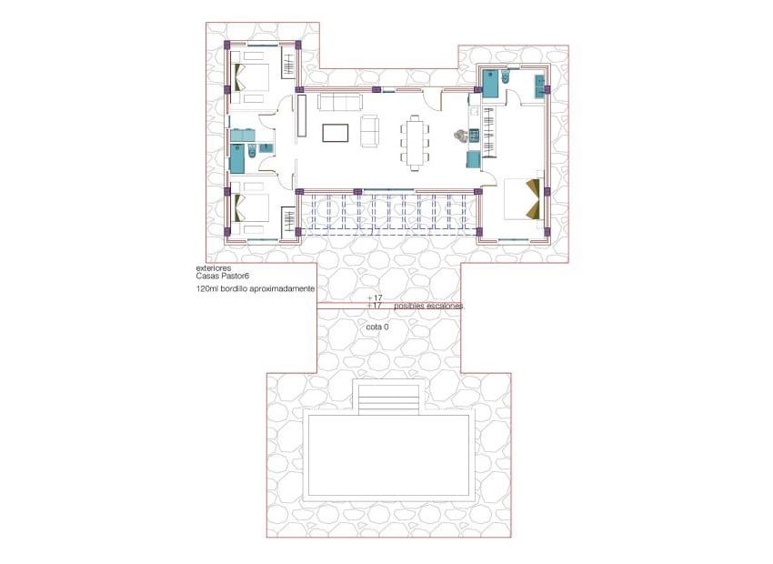 3 bedroom Villa for sale in Pinoso with pool - € 356,000 (Ref: 9417630)