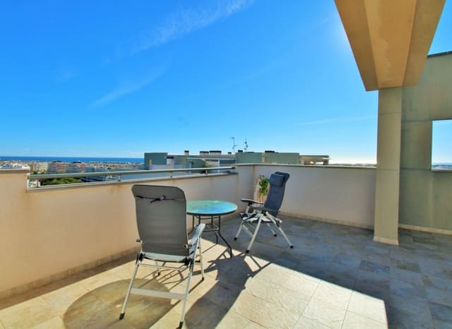 2 slaapkamer Penthouse te koop in Los Dolses, Orihuela met zwembad - € 289.900 (Ref: 9438222)