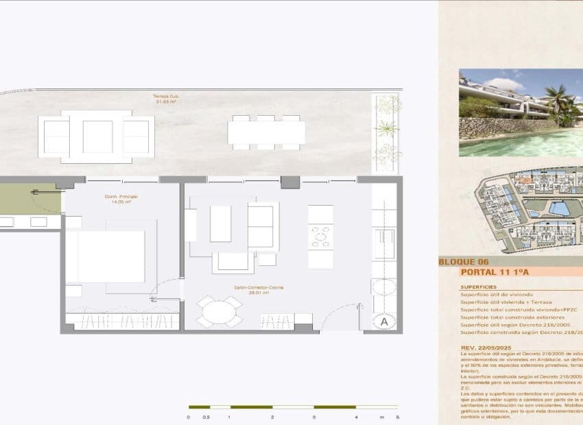 1 soveværelse Lejlighed til salg i Bahia Dorada med swimmingpool - € 389.000 (Ref: 9443767)