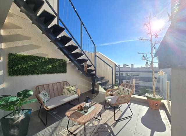 2 sypialnia Penthouse na sprzedaż w Villamartín - Las Filipinas, Orihuela z basenem garażem - 335 000 € (Ref: 9444915)