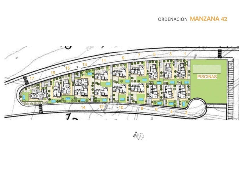 2 quarto Moradia para venda em Fuente Alamo de Murcia com piscina - 279 900 € (Ref: 9449485)