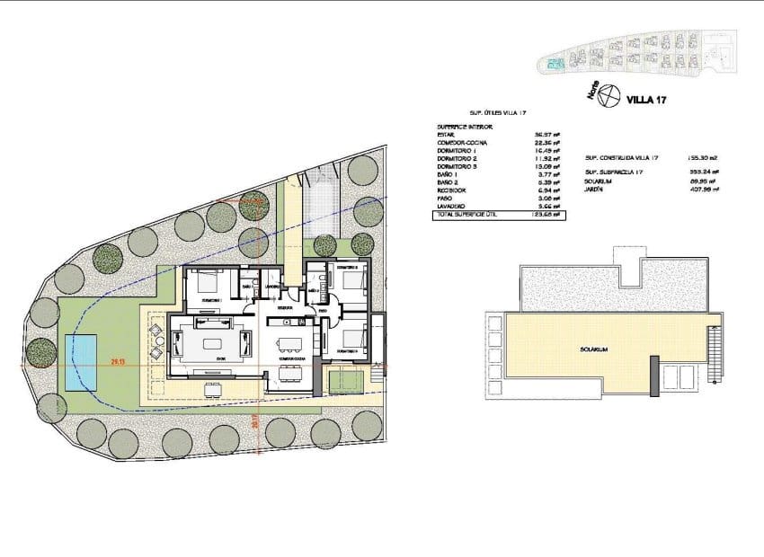 3 soveværelse Villa til salg i Fuente Alamo de Murcia med swimmingpool - € 499.900 (Ref: 9449486)