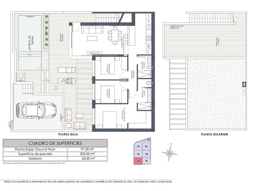 3 sovrum Hus till salu i Dolores med pool - 459 900 € (Ref: 9500646)