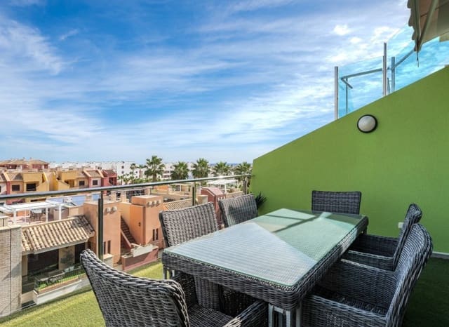 3 makuuhuone Kattohuoneisto myytävänä paikassa Lomas de Cabo Roig - Los Dolses, Orihuela mukana uima-altaan - 346 000 € (Ref: 9516565)