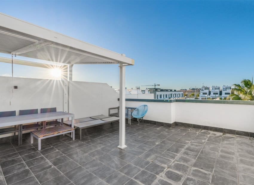 2 soveværelse Penthouse til salg i Torre de la Horadada med swimmingpool - € 229.000 (Ref: 9523405)