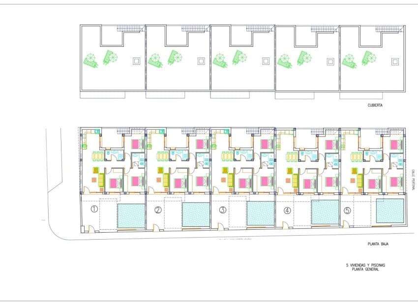 3 bedroom Terraced Villa for sale in Avileses with pool - € 279,900 (Ref: 9525341)