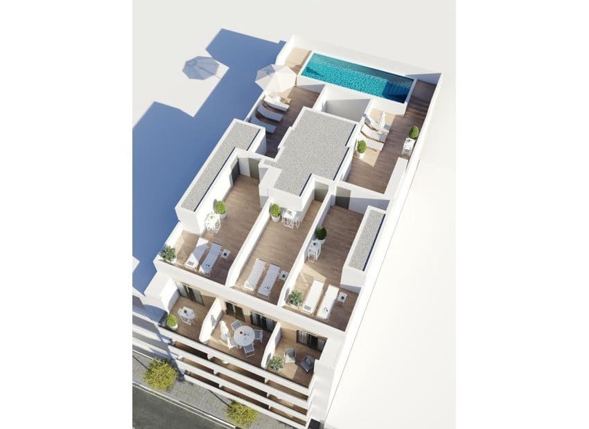 Apartamento de 1 habitación en Torrevieja en venta con piscina - 219.000 € (Ref: 9525342)