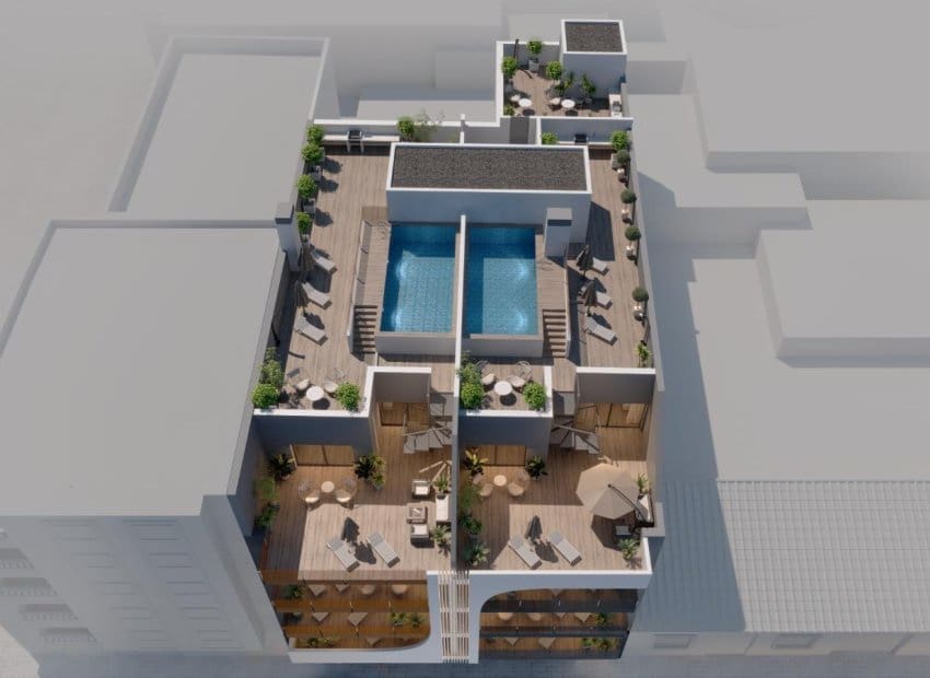 Apartamento de 3 habitaciones en Torrevieja en venta con piscina - 365.000 € (Ref: 9525371)