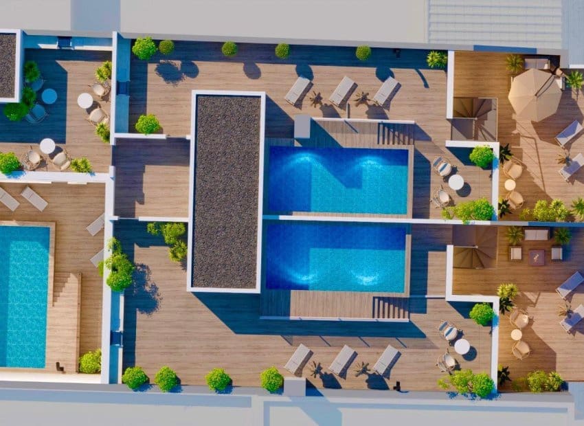 Apartamento de 3 habitaciones en Torrevieja en venta con piscina - 365.000 € (Ref: 9525371)