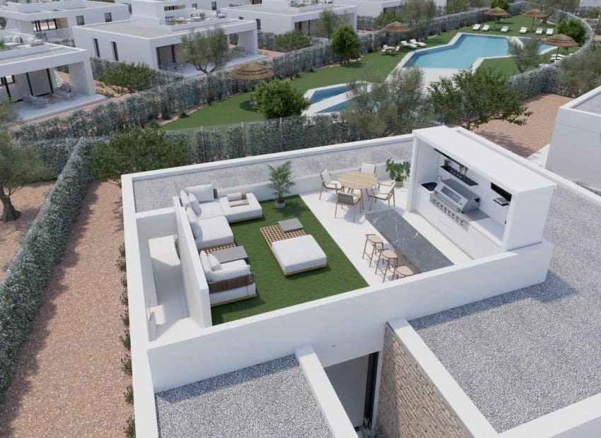 3 quarto Moradia para venda em Fuente Alamo de Murcia com piscina - 335 300 € (Ref: 9525383)