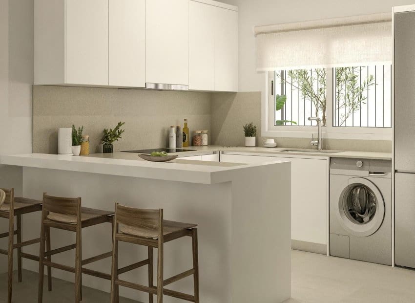 3 soveværelse Semi-Rækkehus til salg i Monforte del Cid med swimmingpool - € 330.000 (Ref: 9525384)