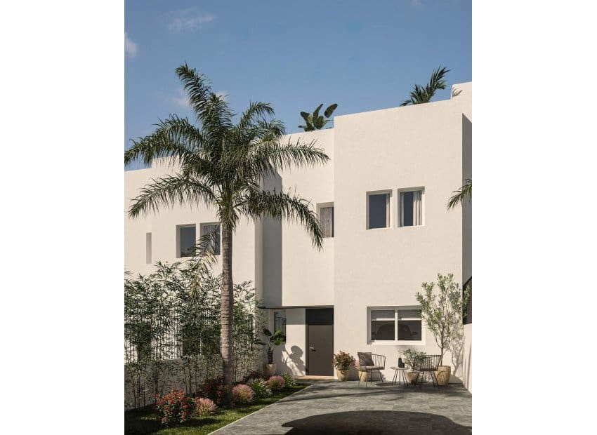 3 soveværelse Semi-Rækkehus til salg i Monforte del Cid med swimmingpool - € 330.000 (Ref: 9525384)