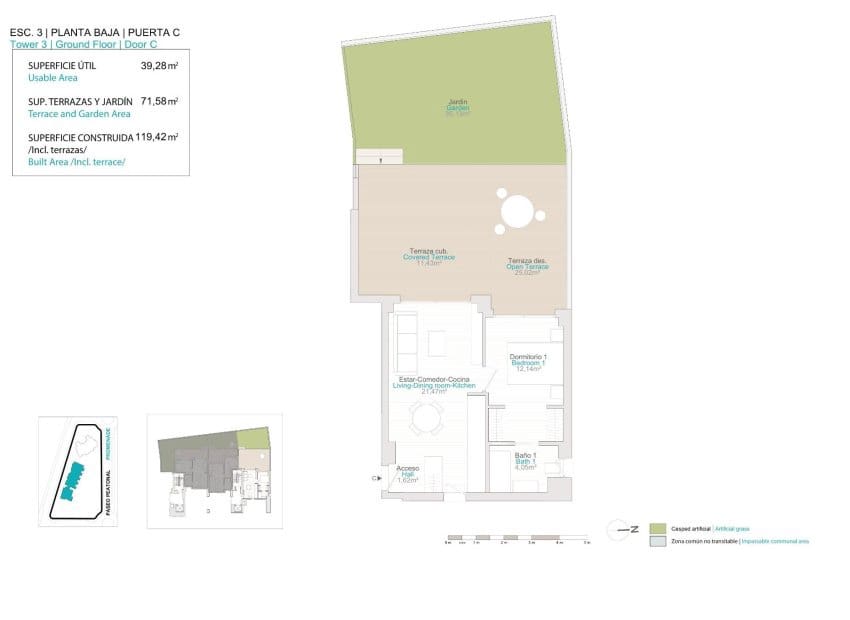 1 soveværelse Lejlighed til salg i La Villajoyosa / Vila Joiosa med swimmingpool - € 318.000 (Ref: 9525392)