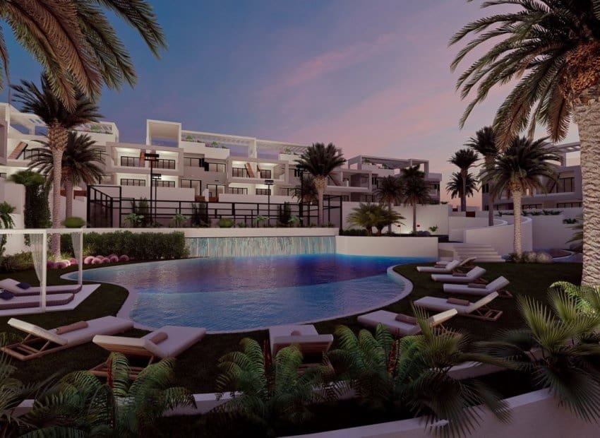 2 chambre Bungalow à vendre à Los Balcones avec piscine - 309 900 € (Ref: 9525397)