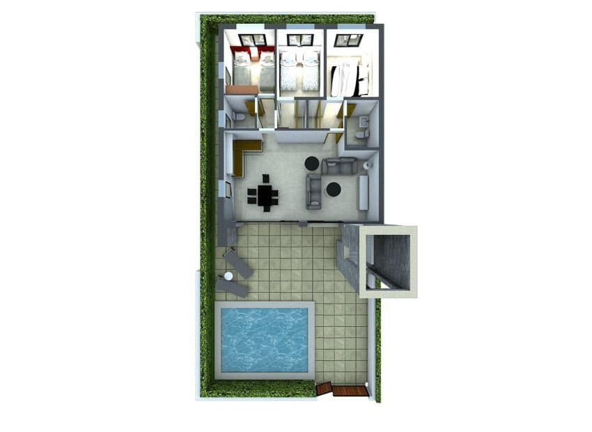 3 soverom Villa til salgs i La Pinilla med svømmebasseng - € 257 464 (Ref: 9525434)