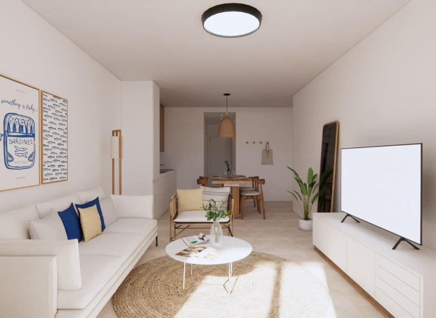 1 soveværelse Lejlighed til salg i Torre de la Horadada med swimmingpool - € 245.900 (Ref: 9525438)