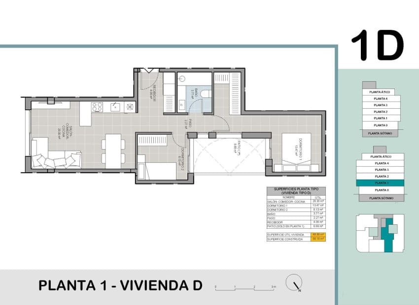 2 chambre Appartement à vendre à Torrevieja avec piscine - 215 000 € (Ref: 9525449)