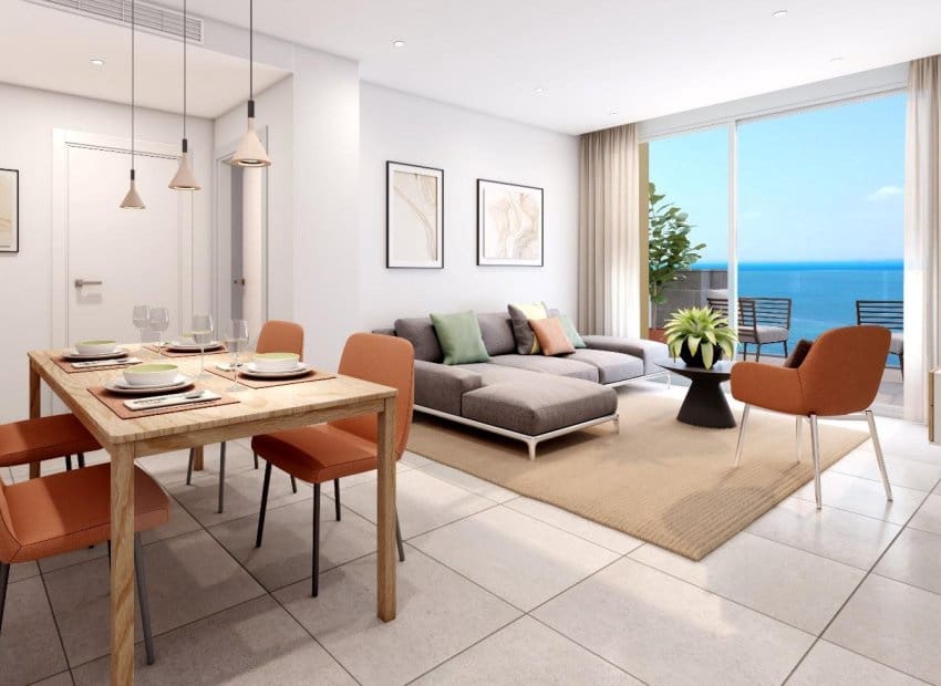 1 slaapkamer Appartement te koop in La Manga del Mar Menor met zwembad - € 205.033 (Ref: 9525455)