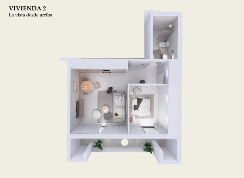 Apartamento de 1 habitación en Torrevieja en venta - 195.000 € (Ref: 9525459)