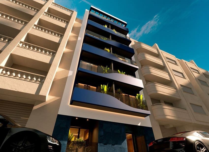 1 soveværelse Lejlighed til salg i Torrevieja med swimmingpool - € 185.000 (Ref: 9525463)