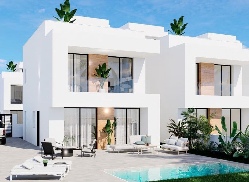 3 sovrum Semi-fristående Villa till salu i Orihuela Costa med pool - 495 000 € (Ref: 9528627)