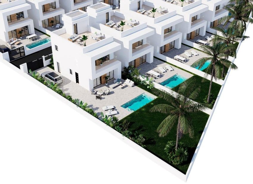 3 sovrum Semi-fristående Villa till salu i Orihuela Costa med pool - 495 000 € (Ref: 9528627)