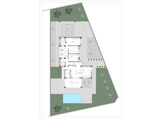 3 makuuhuone Huvila myytävänä paikassa Jacarilla mukana uima-altaan - 495 000 € (Ref: 9528628)