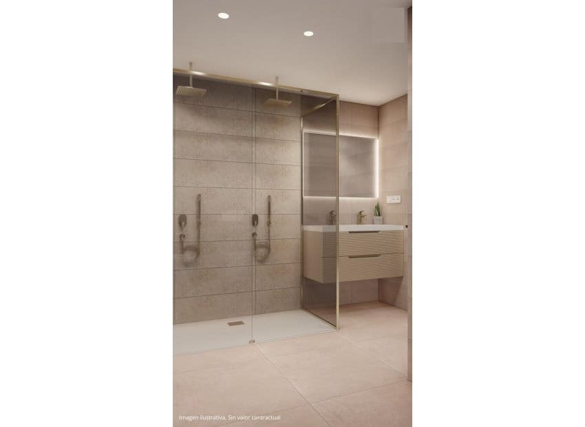 4 soveværelse Semi-Rækkehus til salg i La Nucia med swimmingpool - € 449.000 (Ref: 9528634)