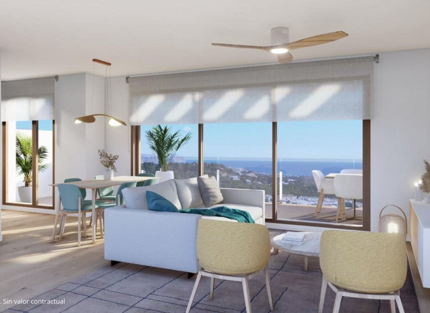 4 soveværelse Semi-Rækkehus til salg i La Nucia med swimmingpool - € 449.000 (Ref: 9528634)