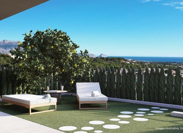 4 soveværelse Semi-Rækkehus til salg i Barranco Hondo - Varadero  , La Nucia med swimmingpool - € 449.000 (Ref: 9528634)