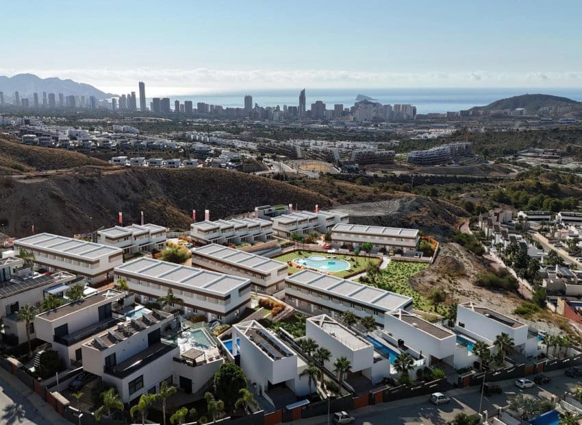 3 soveværelse Byhus til salg i Finestrat med swimmingpool - € 425.000 (Ref: 9528636)