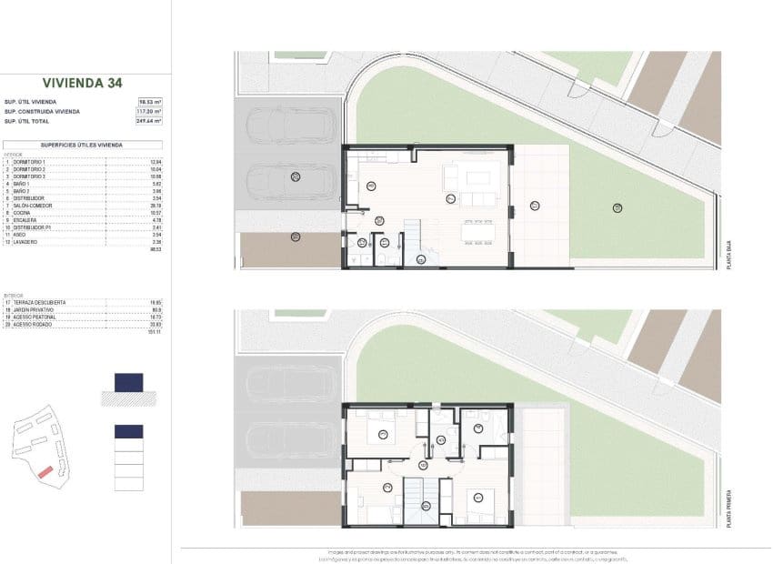 3 soveværelse Byhus til salg i Finestrat med swimmingpool - € 425.000 (Ref: 9528636)