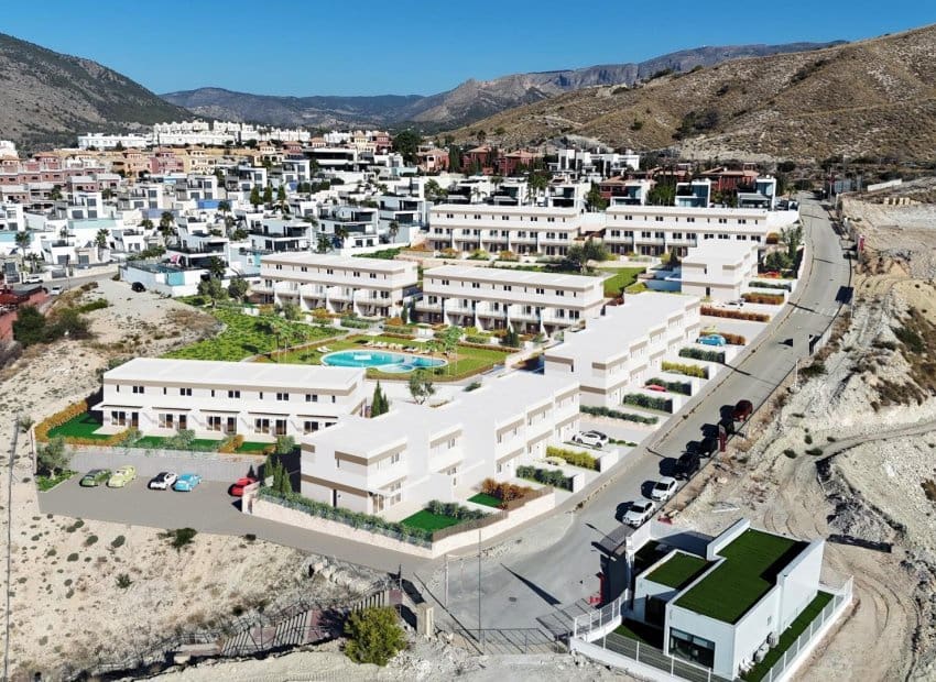 3 soveværelse Byhus til salg i Finestrat med swimmingpool - € 425.000 (Ref: 9528636)