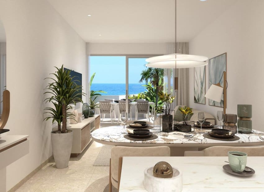 2 slaapkamer Strandappartement te koop in Pilar de la Horadada met zwembad - € 410.000 (Ref: 9528642)